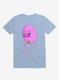 Lazy Brain Light Blue T Shirt T Shirt Trending US