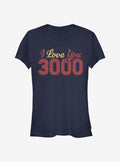 Marvel Avengers I Love You 3000 Loves Girls T-Shirt | Premium Unisex T-Shirt, Trending Graphic Tee
