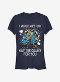 Marvel Avengers Thanos Wipe Galaxy Out Girls T-Shirt | Premium Unisex T-Shirt, Trending Graphic Tee