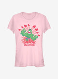 Marvel The Hulk Valentine Girls T-Shirt | Premium Unisex T-Shirt, Trending Graphic Tee