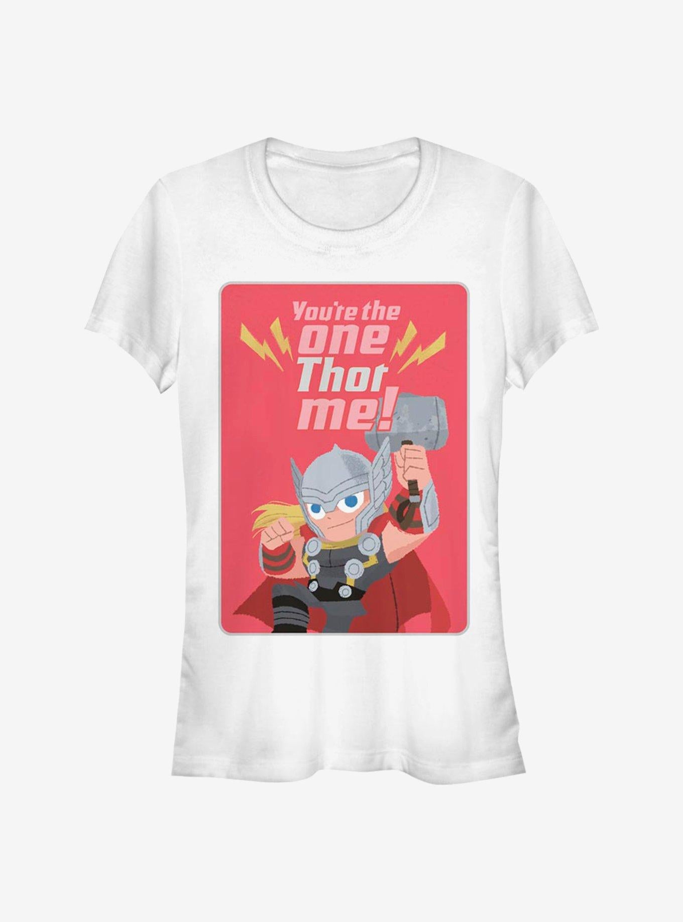 Marvel Thor One Thor Me Girls T-Shirt | Premium Unisex T-Shirt, Trending Graphic Tee