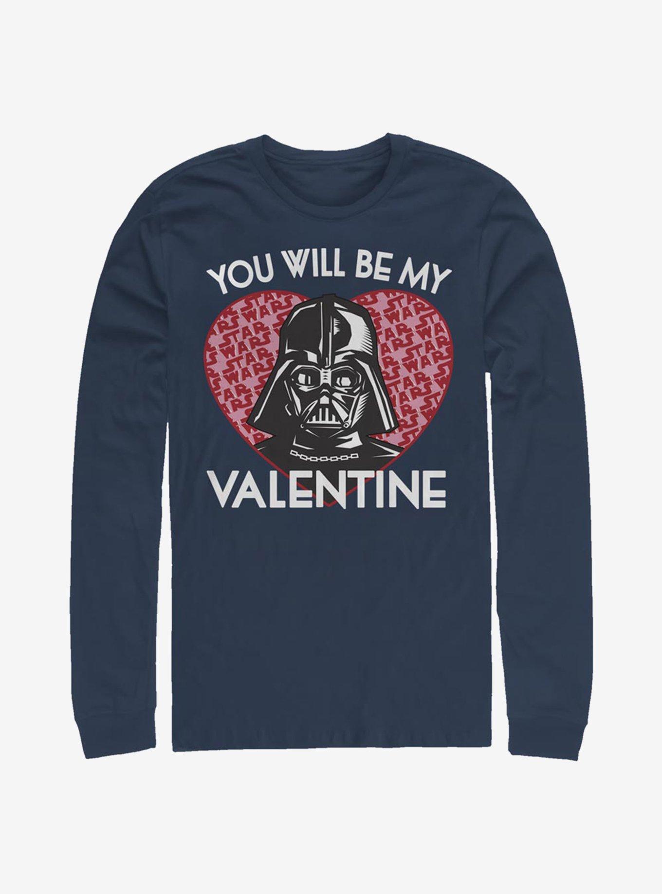 Star Wars You Will Be My Darth Vader Darth Long-Sleeve T-Shirt | Premium Unisex T-Shirt, Trending Graphic Tee