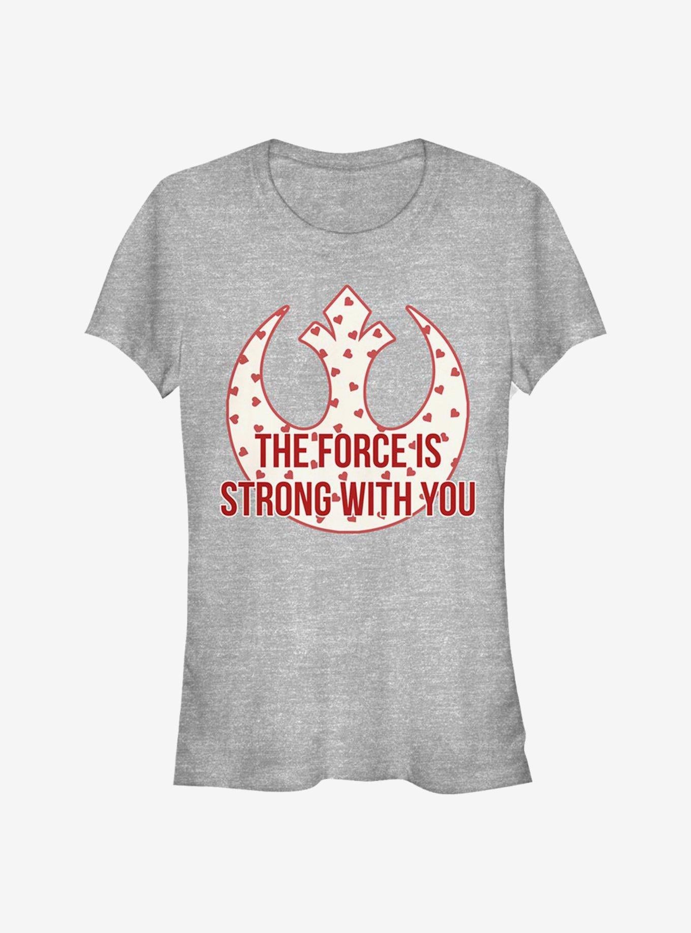 Star Wars Strong Heart Force Girls T-Shirt | Premium Unisex T-Shirt, Trending Graphic Tee