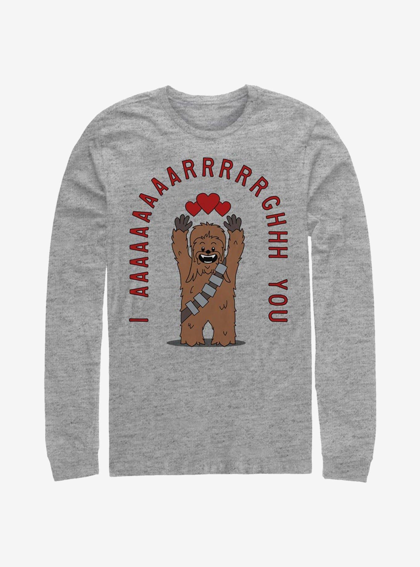 Star Wars Chewie Arrgghs You Long-Sleeve T-Shirt | Premium Unisex T-Shirt, Trending Graphic Tee