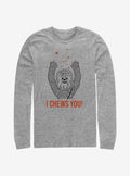 Star Wars I Chews You Chewie Long-Sleeve T-Shirt | Premium Unisex T-Shirt, Trending Graphic Tee