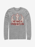 Star Wars Strong Heart Force Long-Sleeve T-Shirt | Premium Unisex T-Shirt, Trending Graphic Tee