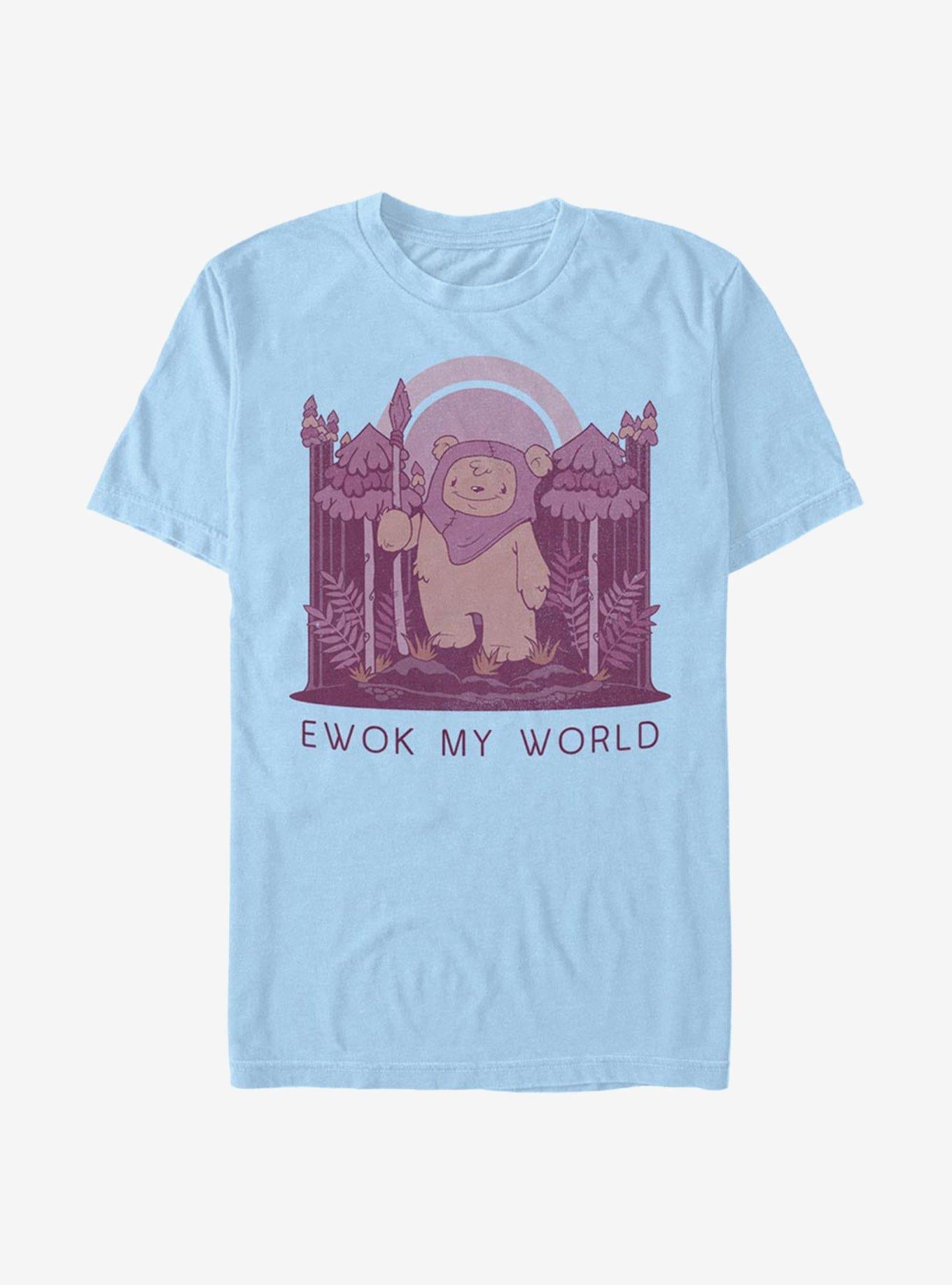 Star Wars Ewok My World T-Shirt | Premium Unisex T-Shirt, Trending Graphic Tee