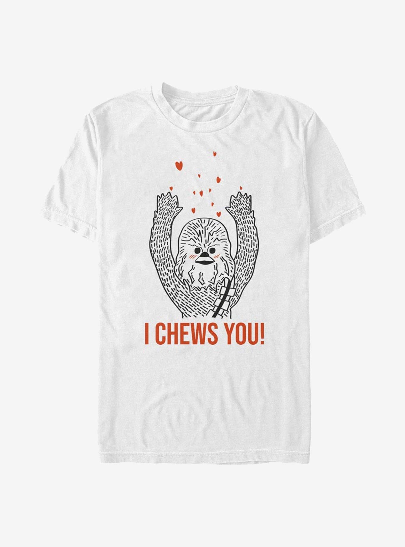 Star Wars I Chews You Chewy T-Shirt | Premium Unisex T-Shirt, Trending Graphic Tee