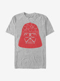 Star Wars Vader Heart Helmet T-Shirt | Premium Unisex T-Shirt, Trending Graphic Tee