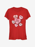 Star Wars The Mandalorian The Child Candy Hearts Girls T-Shirt | Premium Unisex T-Shirt, Trending Graphic Tee