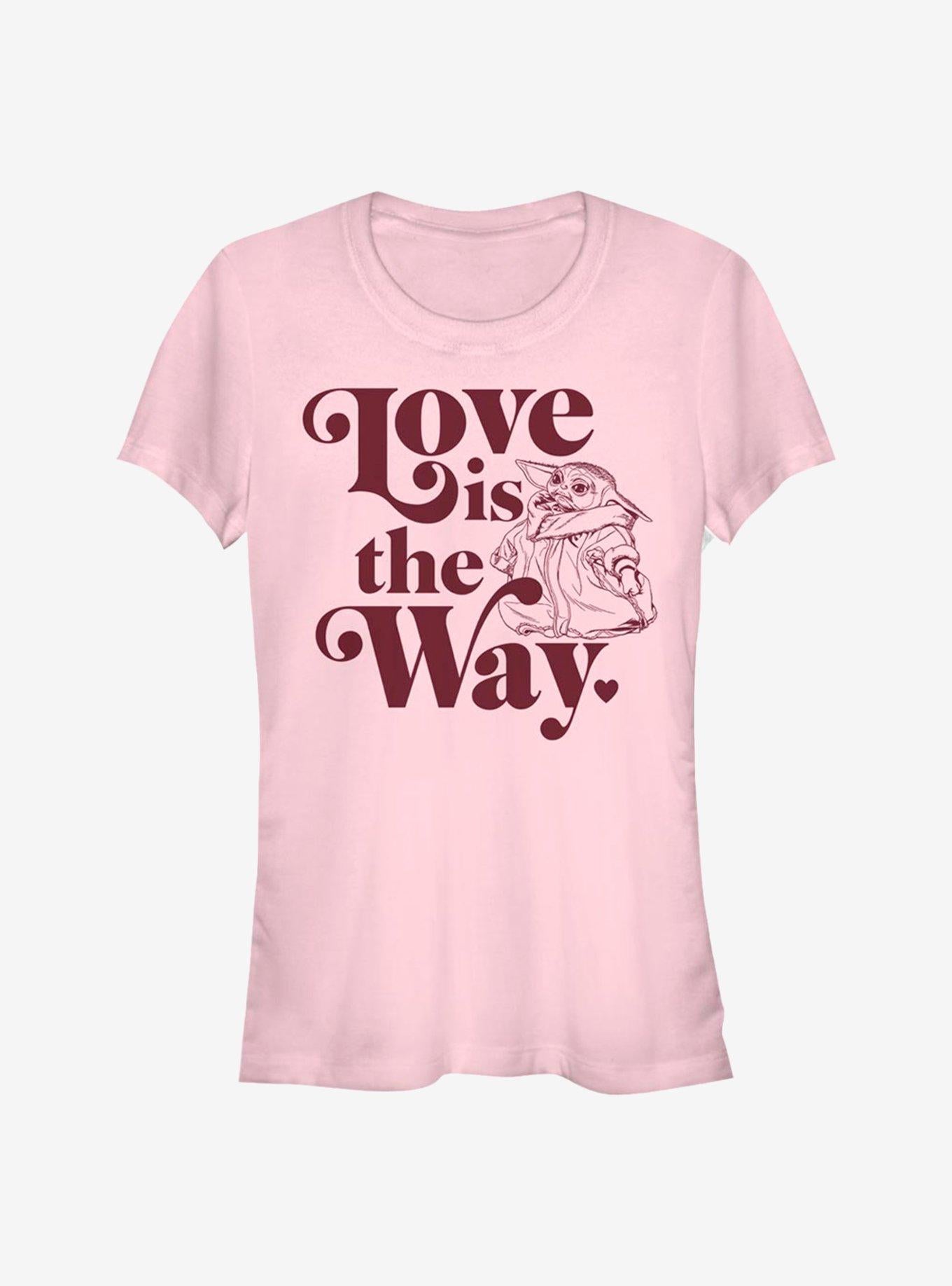 Star Wars The Mandalorian Love Is The Child Girls T-Shirt | Premium Unisex T-Shirt, Trending Graphic Tee