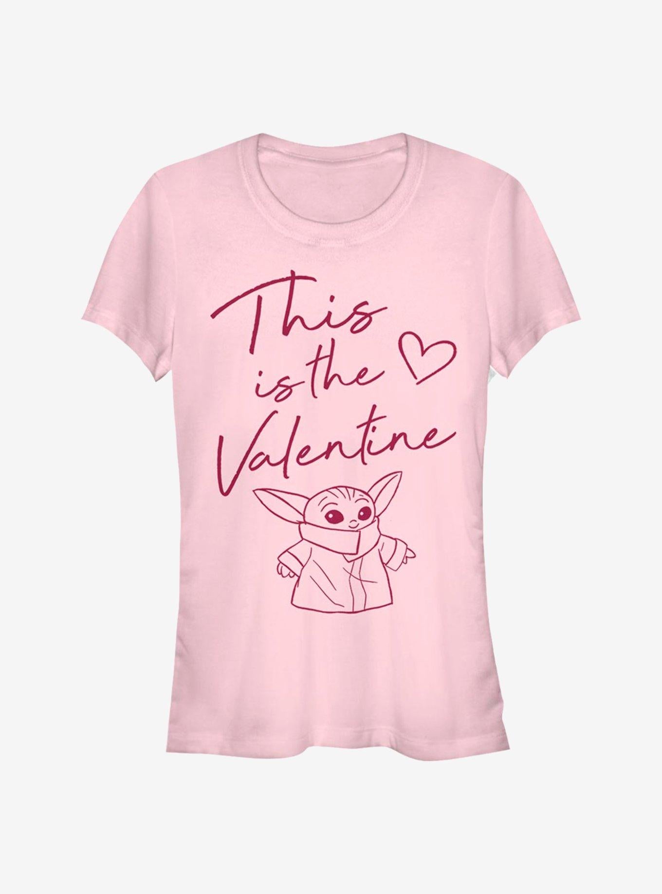 Star Wars The Mandalorian This Valentine The Child Girls T-Shirt | Premium Unisex T-Shirt, Trending Graphic Tee