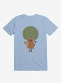 Happy Tree Painter Light Blue T Shirt T Shirt Trending US