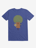 Happy Tree Painter Royal Blue T Shirt T Shirt Premium Print Best Seller Look
