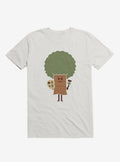 Happy Tree Painter White T Shirt T Shirt Trending US