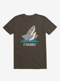 Moody Shark Faaark Brown T Shirt T Shirt Trending US