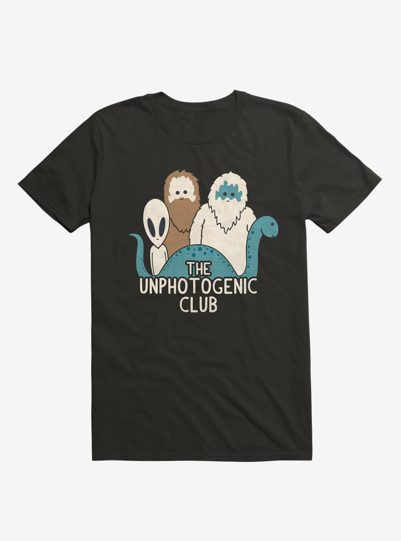 The Unphotogenic Club Mythical Creatures Black T Shirt T Shirt Trending US