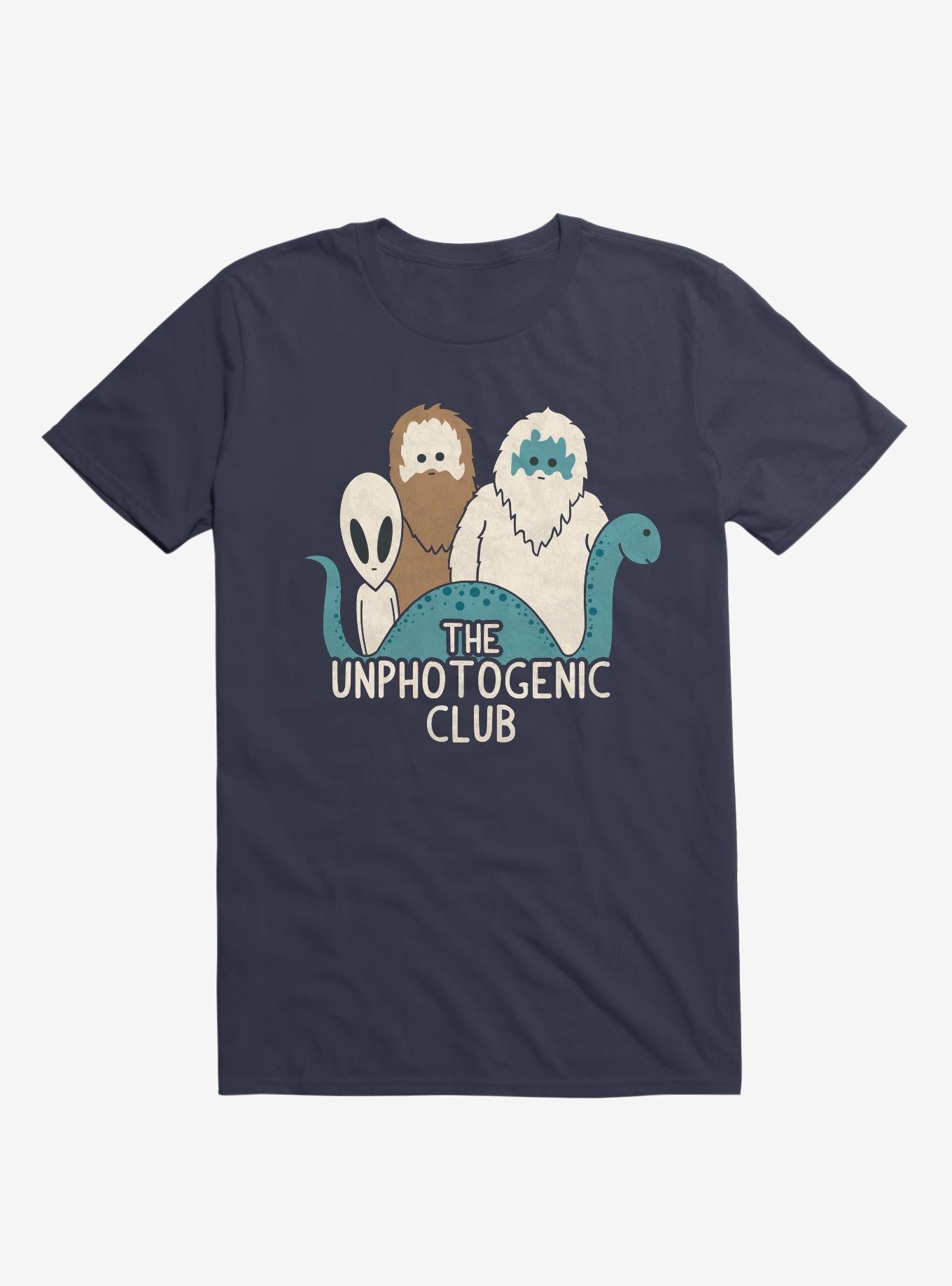 The Unphotogenic Club Mythical Creatures Navy Blue T Shirt T Shirt High Search Demand Humor Gift