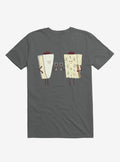 Frencheeses Cheeses Drinking Wine Charcoal Grey T Shirt T Shirt Gym Lifestyle Gift Ready