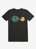 Earth Mmmoon Cheese Black T Shirt T Shirt Trending US