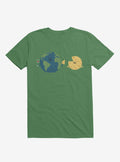 Earth Mmmoon Cheese Irish Green T Shirt T Shirt Gym Lifestyle Workout Ready