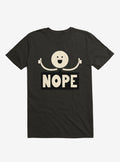 Thumbs Up Face Nope Sign Black T Shirt T Shirt Premium Print Daily Wear