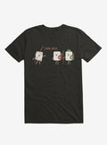 Turn Back Marshmallow Warning Black T Shirt T Shirt Streetwear Style Daily Wear