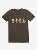 Gnow Your Gnomes Brown T Shirt T Shirt Comfort Fit Hot Right Now