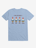 Gnow Your Gnomes Light Blue T Shirt T Shirt Trending US
