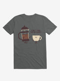 Coffee I Can t Take The Pressure Charcoal Grey T Shirt T Shirt Trending US