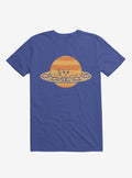 Saturn Eating Sushi Royal Blue T Shirt T Shirt Trending US