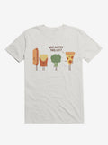 Broccoli Junk Food Party Crasher White T Shirt T Shirt Viral TikTok Workout Ready