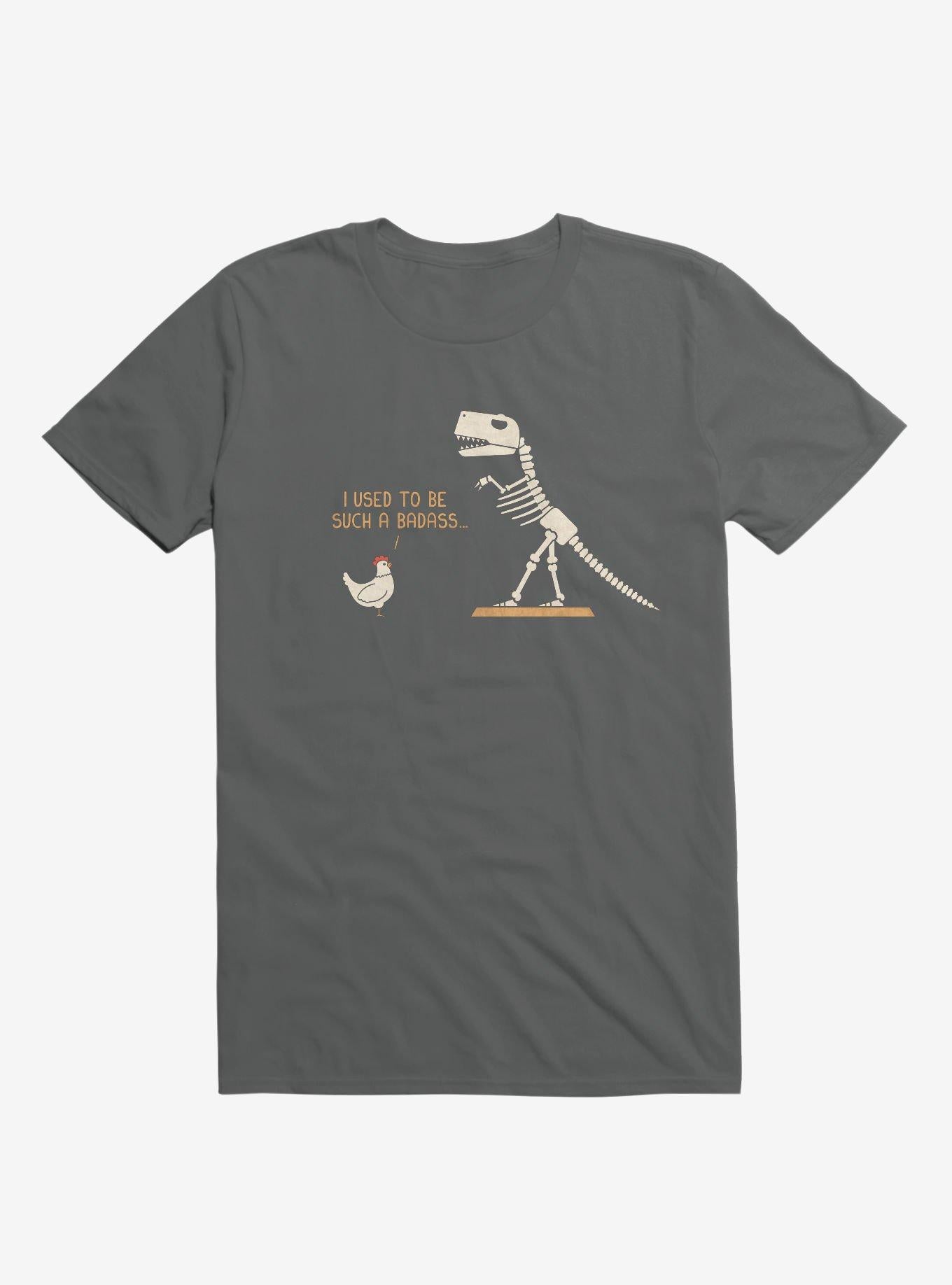Chicken I Used To Be Bad Charcoal Grey T Shirt T Shirt Comfort Fit Best Seller Look