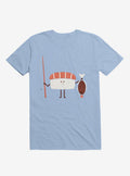Sushi Catch Of The Day Light Blue T Shirt T Shirt Comfort Fit Best Seller Look