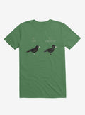 Know Your Birds A Crow Or Biker Bird Irish Green T Shirt T Shirt Streetwear Style Gift Ready