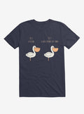 Know Your Birds A Pelican Or A Goose Navy Blue T Shirt T Shirt High Search Demand Funny Quote