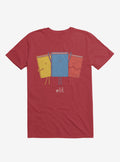 Lit Books Red T Shirt T Shirt High Search Demand Gift Ready