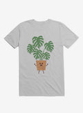 Monstera House Plant Ice Grey T Shirt T Shirt Streetwear Style Humor Gift