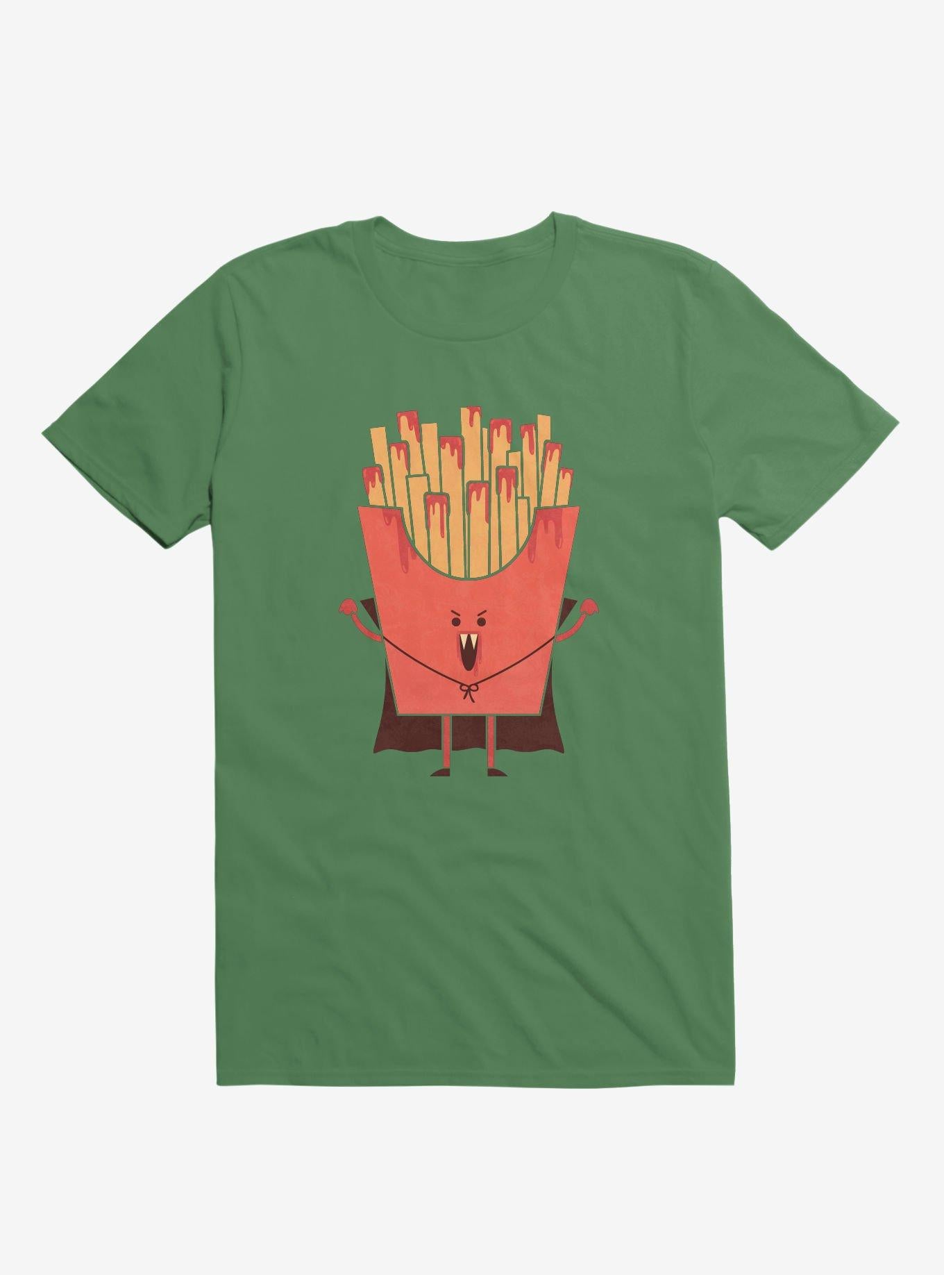 Nospotatu Vampire Fries Irish Green T Shirt T Shirt Streetwear Style Workout Ready