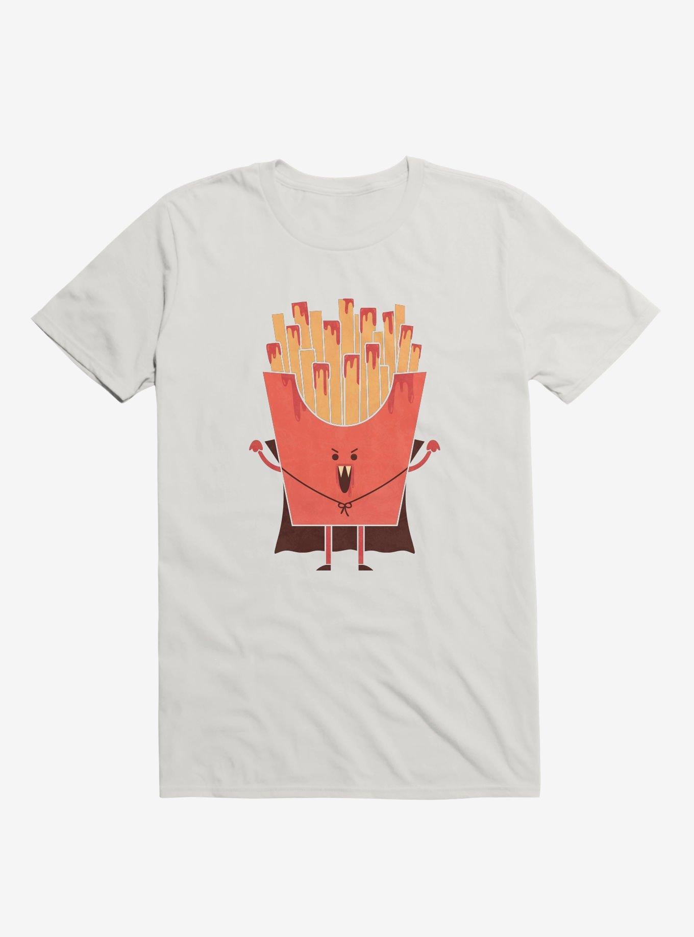 Nospotatu Vampire Fries White T Shirt T Shirt Trending US