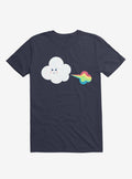 Cloud Oops Rainbow Navy Blue T Shirt T Shirt Trending US