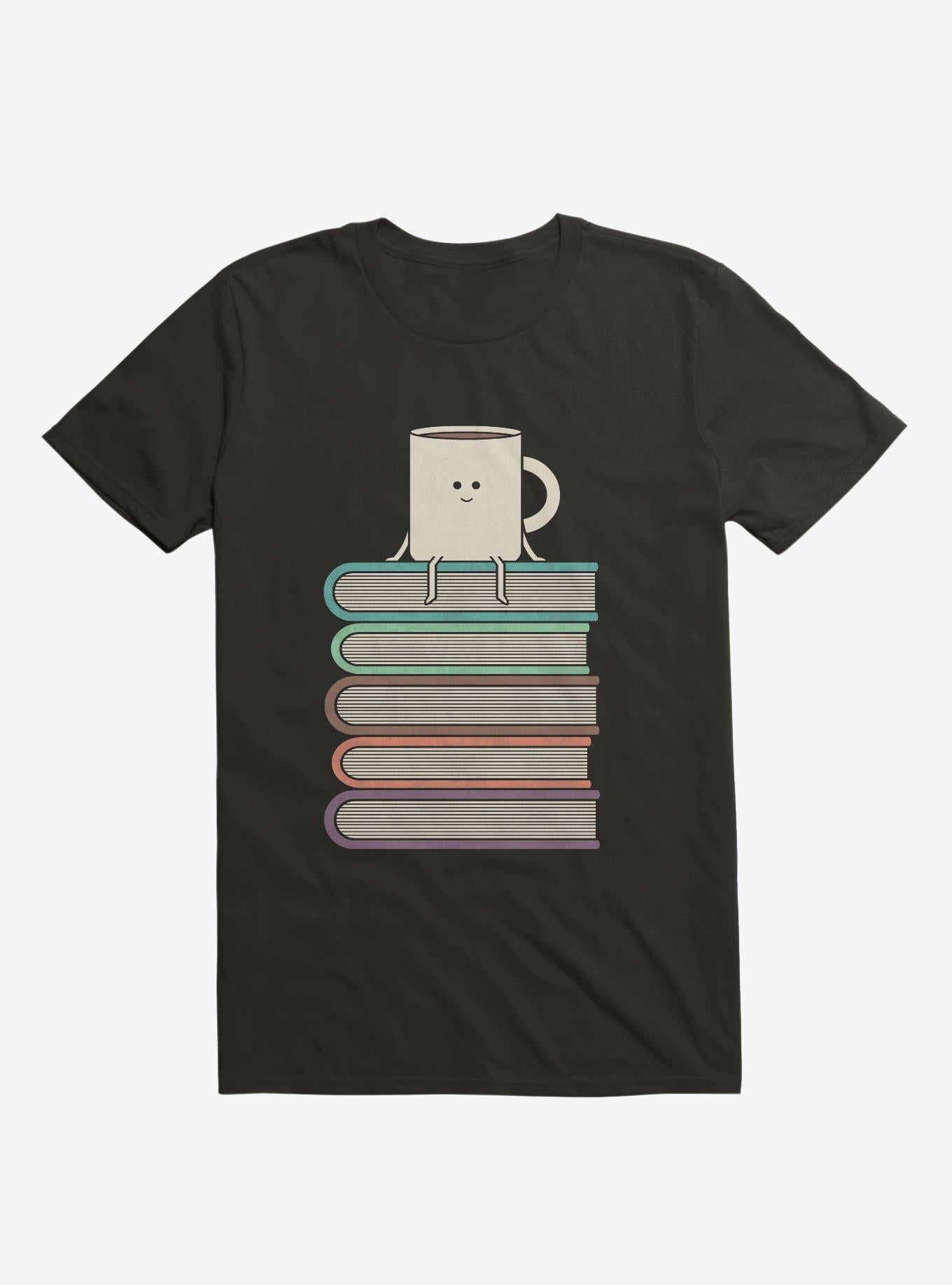 Top Of The World Cup On Books Black T Shirt T Shirt High Search Demand Best Seller Look