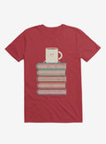 Top Of The World Cup On Books Red T Shirt T Shirt Trending US