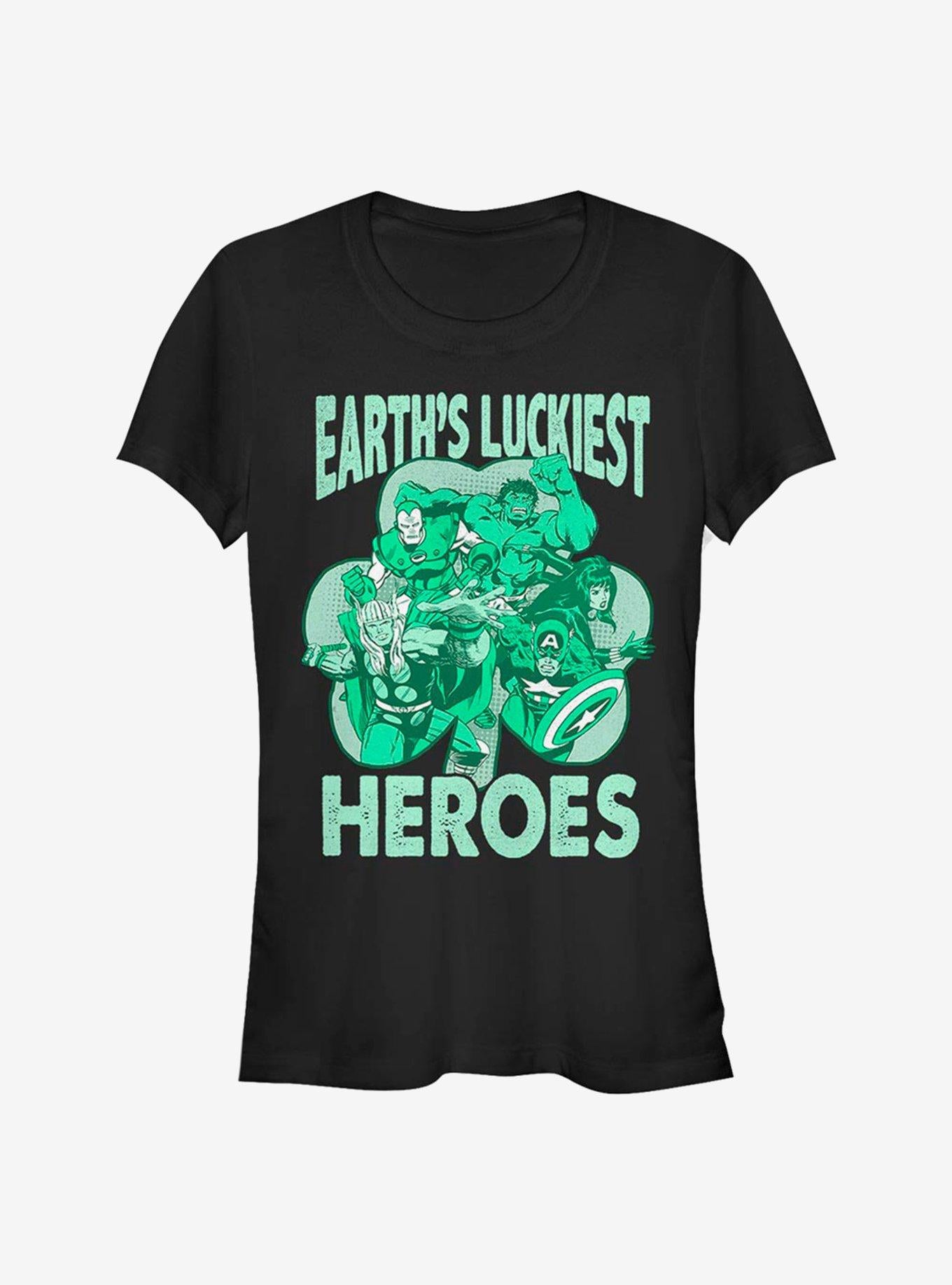 Marvel Avengers Luck Of The Hero Girls T-Shirt | Premium Unisex T-Shirt, Trending Graphic Tee