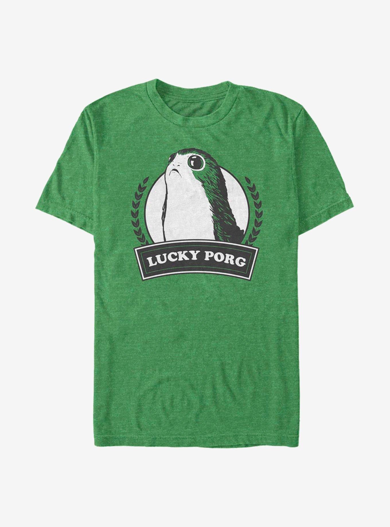 Star Wars Eipisode VIII The Last Jedi Lucky Porg T-Shirt | Premium Unisex T-Shirt, Trending Graphic Tee