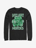 Marvel Avengers Luck Of The Hero Long-Sleeve T-Shirt | Premium Unisex T-Shirt, Trending Graphic Tee
