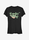 Star Wars The Mandalorian Lucky One The Child Girls T-Shirt | Premium Unisex T-Shirt, Trending Graphic Tee