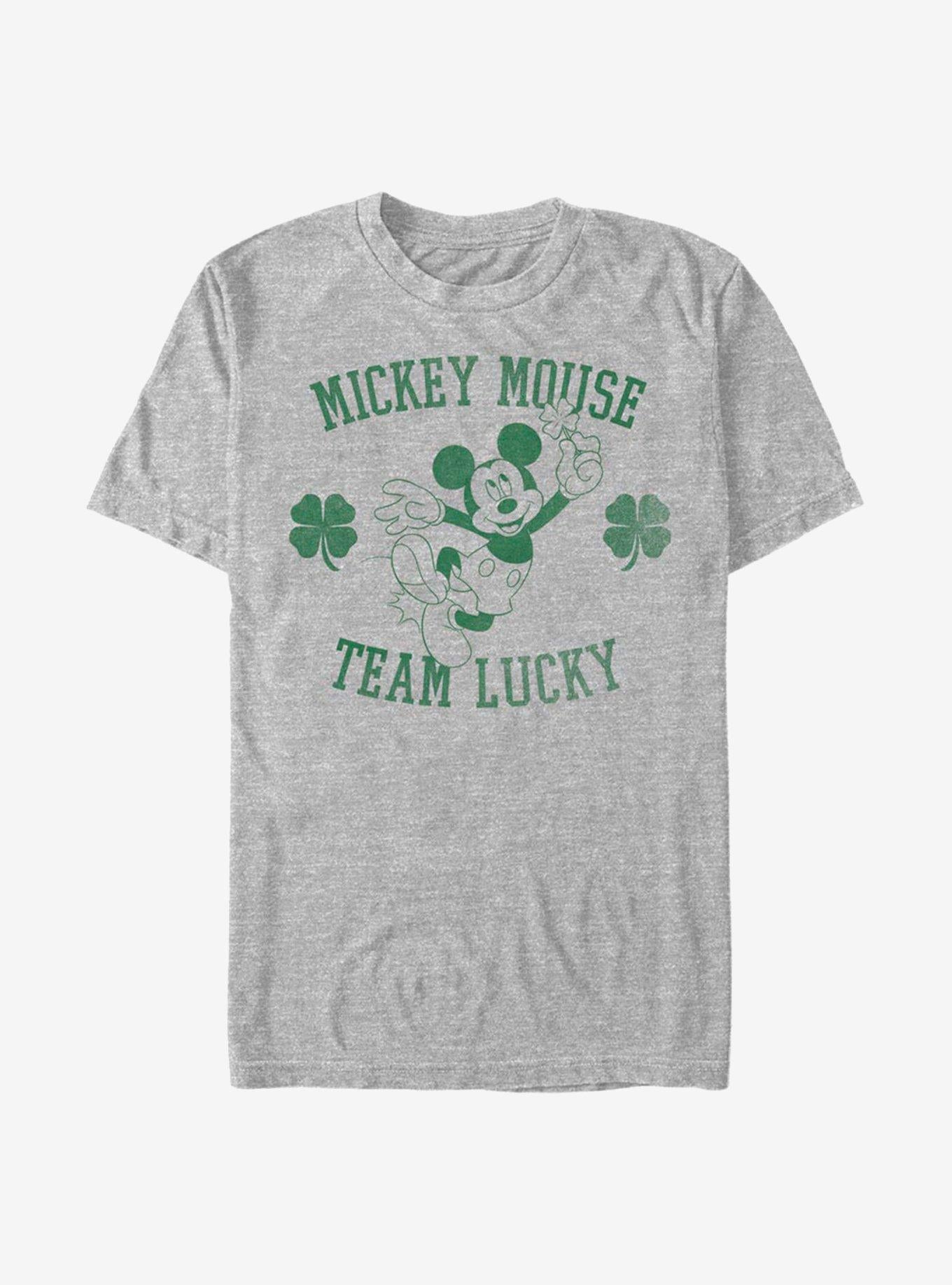 Disney Mickey Mouse Team Lucky T-Shirt | Premium Unisex T-Shirt, Trending Graphic Tee