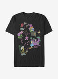 Disney Alice In Wonderland Cheshire Map T-Shirt | Premium Unisex T-Shirt, Trending Graphic Tee