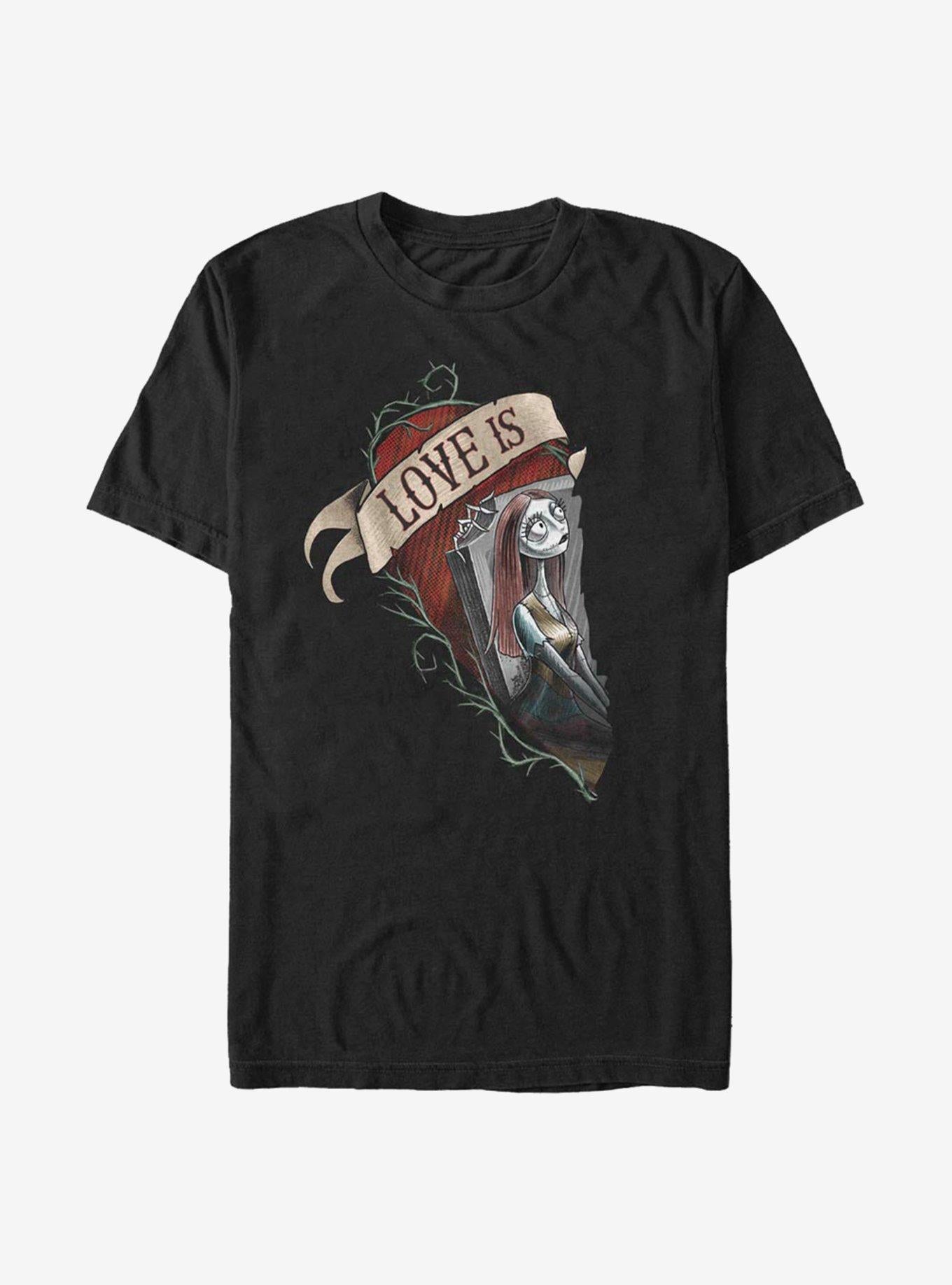 The Nightmare Before Christmas Sally Love Is T-Shirt T-Shirt | Best-Selling Design | Trending Now